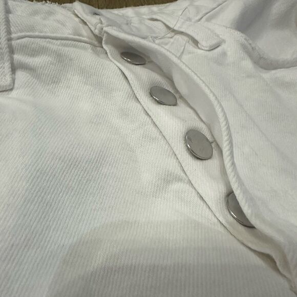 Favorite Daughter The Juni High Rise Cutoff Shorts size 27 white - Picture 8 of 11